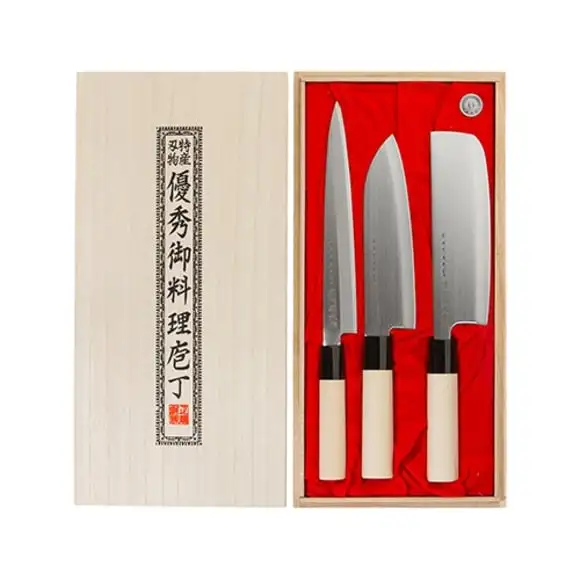 Knivset x 3st Houcho Satake