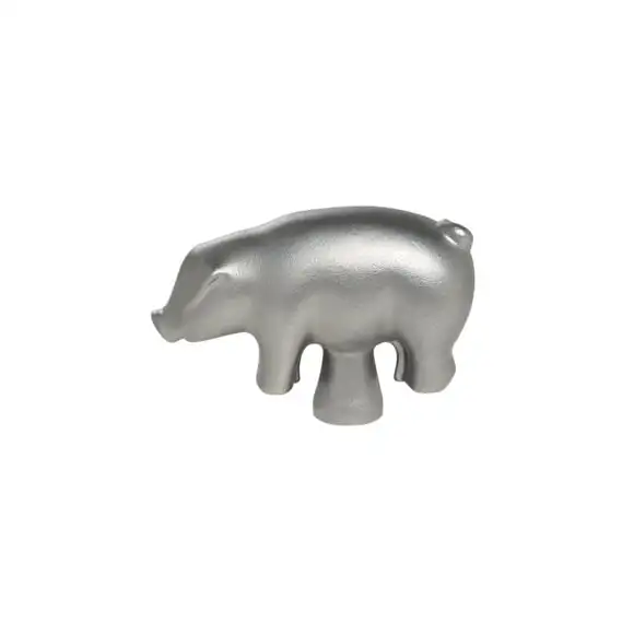 Knopp metall "gris" till Staubgryta