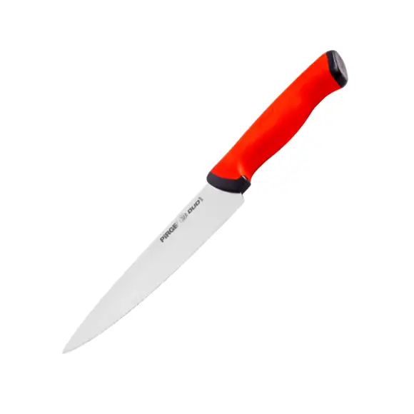 Kockkniv Duo 19cm Röd Pirge