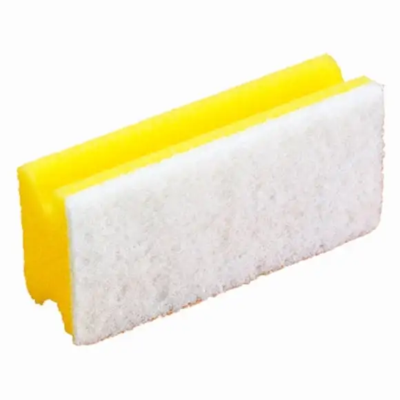 Kökssvamp stor gul/vit x10st 15x7x4,5cm