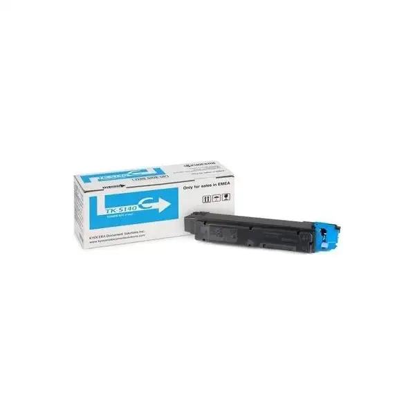 Lasertoner Kyocera TK-5140C Cyan 5000 sidor