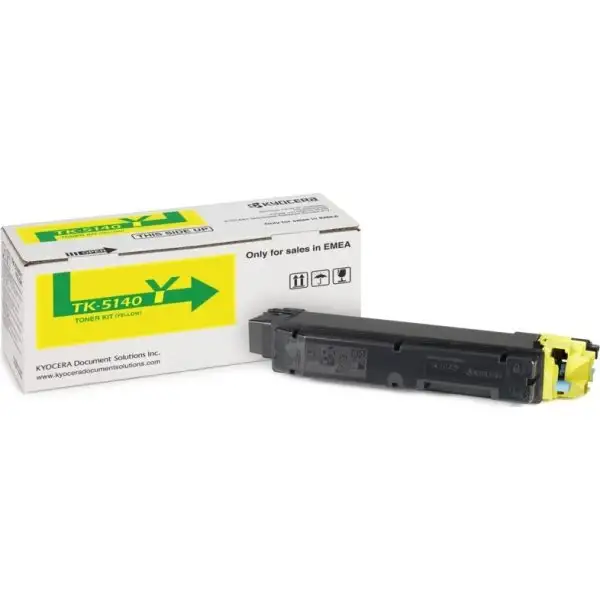 Lasertoner Kyocera TK-5140Y Gul 5000 sidor