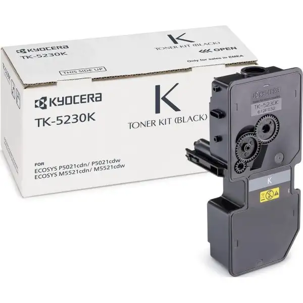 Lasertoner Kyocera TK-5230K Svart 2600 sidor