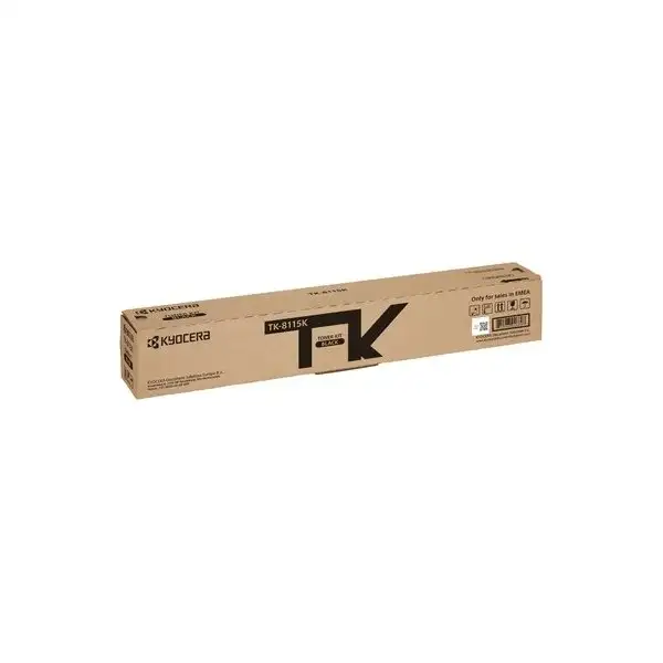 Lasertoner Kyocera TK-8115BK Svart 12 000 sidor