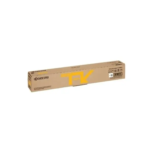 Lasertoner Kyocera TK-8115Y Gul 6000 sidor