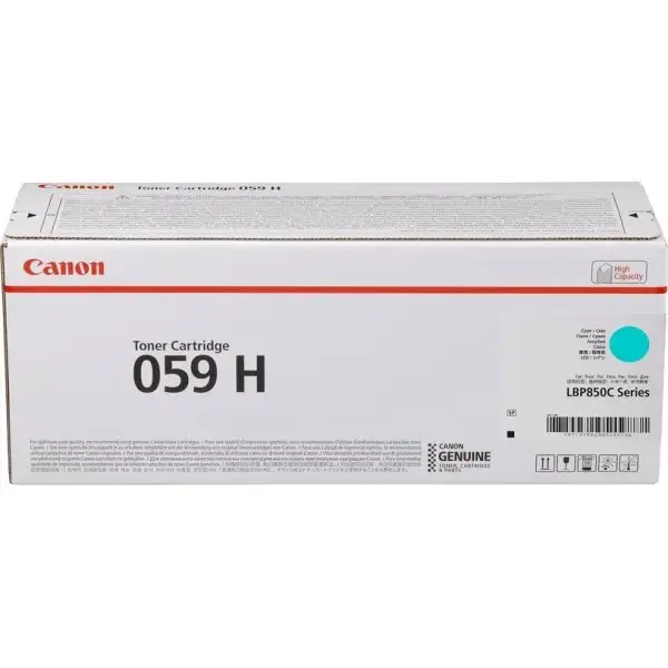 Lasertoner Canon 059 H Cyan 13 500 sidor