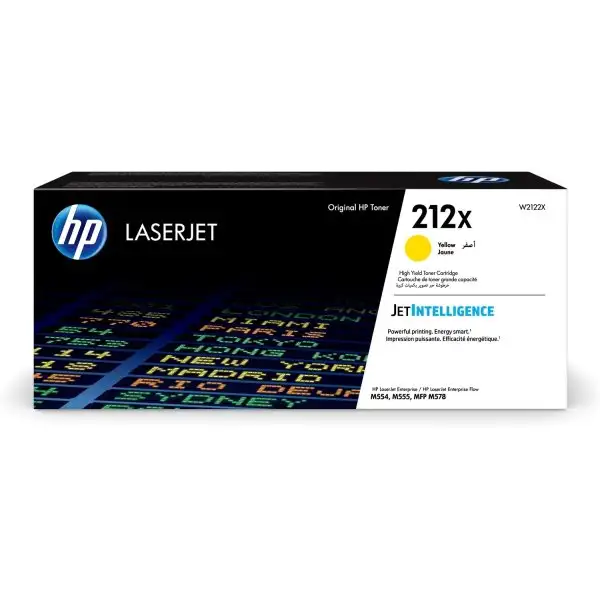 Lasertoner HP 212X LaserJet Gul
