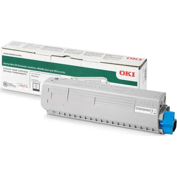 Lasertoner OKI C824 Svart 10 000 sidor