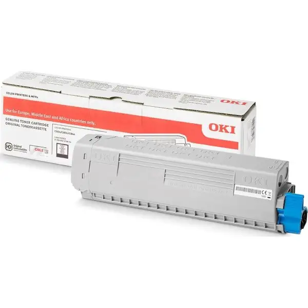 Lasertoner OKI C824 Svart 5000 sidor
