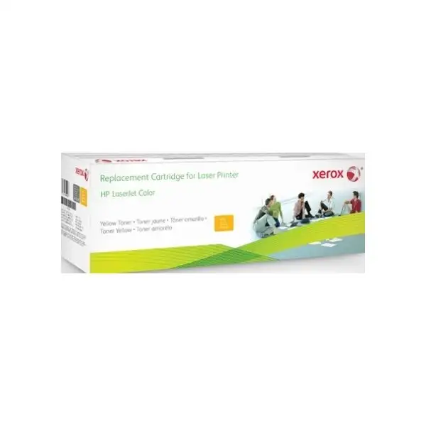 Lasertoner Xerox CF412X Gul 5200 sidor