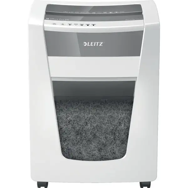 Dokumentförstörare Leitz IQ Office Pro P5 Vit