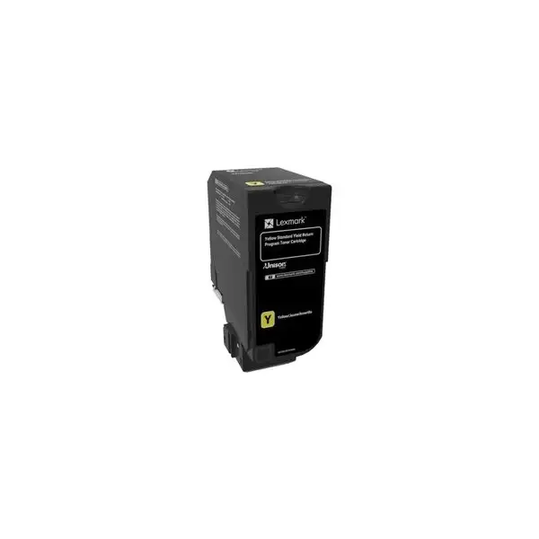Lexmark CS720 lasertoner (retur) gul, 7000 sidor