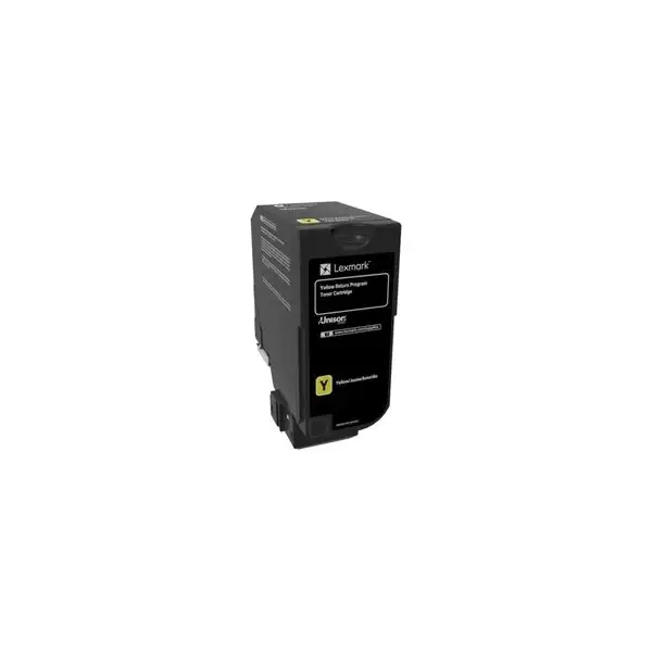 Lasertoner Lexmark CS720 Gul 3 000 sidor Return