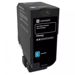 Lexmark CS720 toner cyan 3k (return)