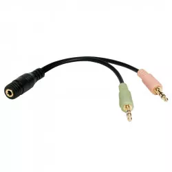 LogiLink Datoradapter mobilheadset 3,5