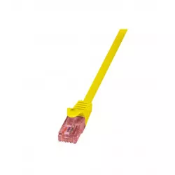 Logilink patchkabel CQ2017U Cat 6, U/UTP, gul, 0,25 m