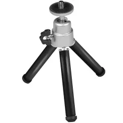 LogiLink Portabel tripod, mini. Höjdjusterbara ben