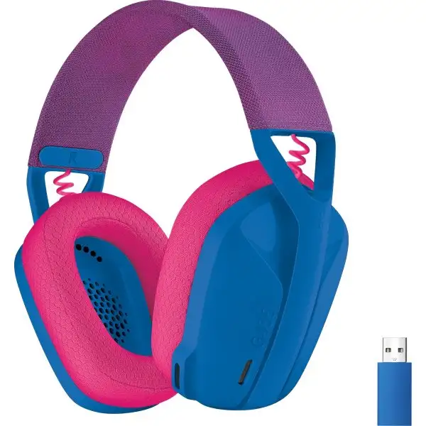 Logitech G435 LIGHTSPEED | trådlöst headset | blå