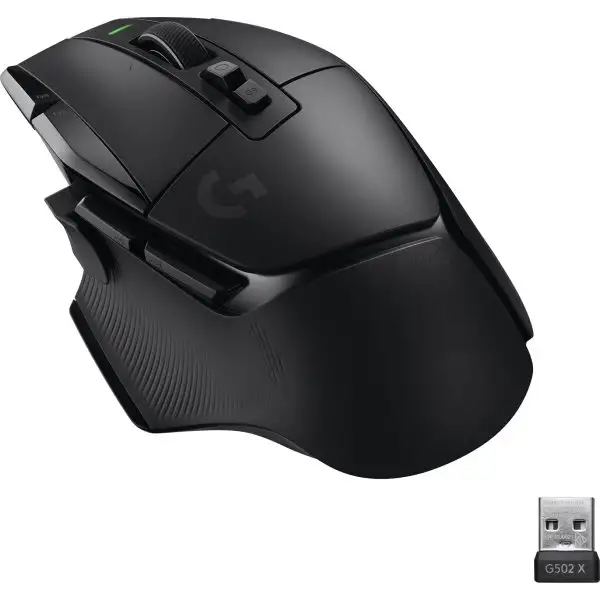 Logitech G502 X LIGHTSPEED trådlös mus | svart