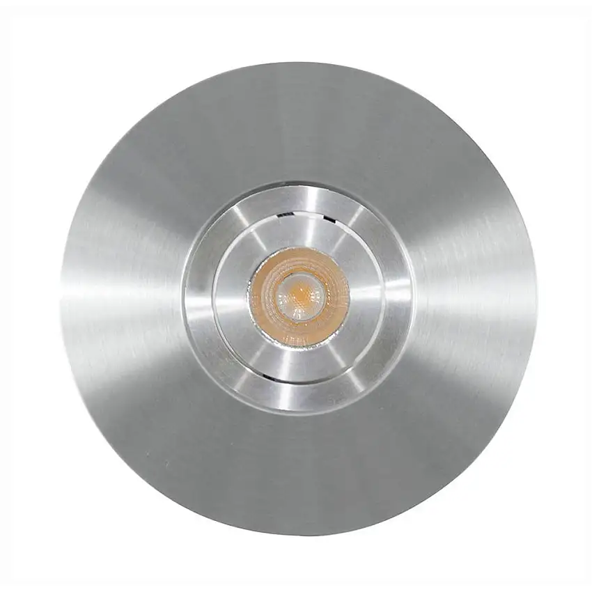 Downlight NesignS 90 mm Rund Vingar 6-PackAluminium, Ljustemperatur: 3000 K