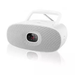 Muse MD-202RDW Vit, Bärbar radio CD-spelare,