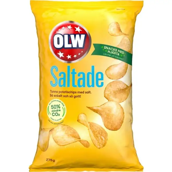 OLW Chips Saltade, 275g