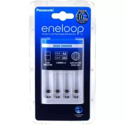 Panasonic eneloop Basic batteriladdare 2 eller 4 AA/AAA