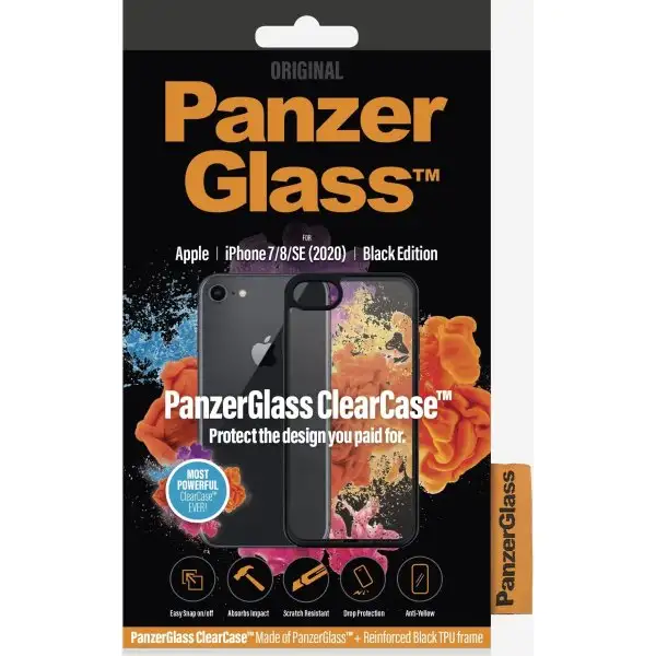 Skal PanzerGlass ClearCase iPhone 7/8