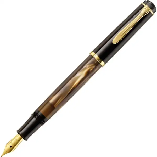 Pelikan Classic 200 Reservoarpenna/B/brown-marbled
