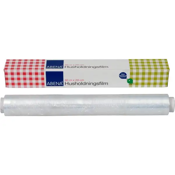 Plastfolie 29 cm x 60 m, PE