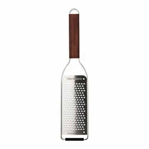 Rivjärn Master grov med handtag valnöt Microplane