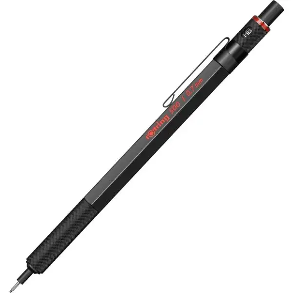 Rotring 500 Stiftpenna, 0,7 mm, Svart