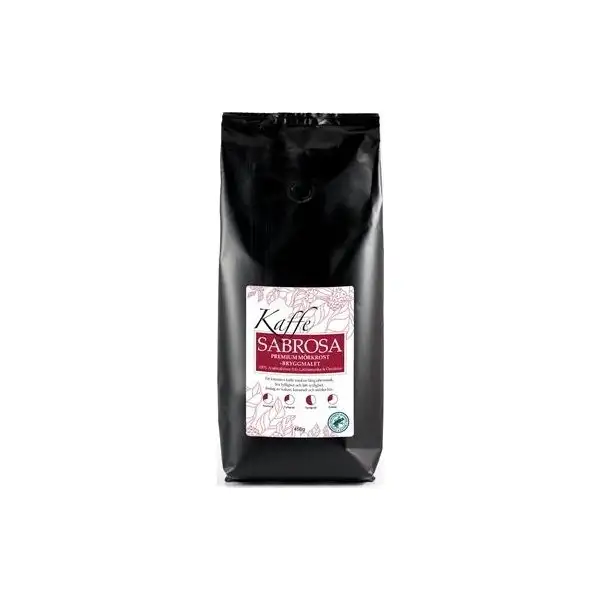 Sabrosa Kaffe, Premium mörkrost, 450g