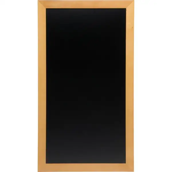 Securit Griffeltavla 100x56 cm, ljust trä