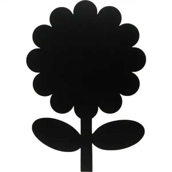 Securit Silhouette Flower Griffeltavla