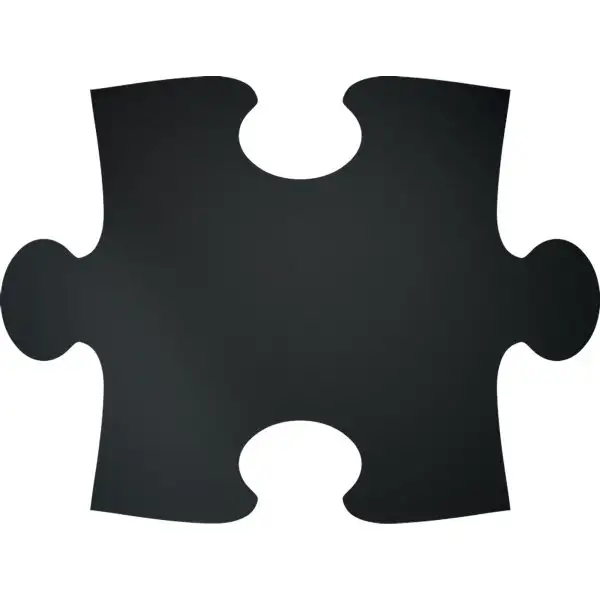 Securit Silhouette Puzzle Griffeltavla, 6 st