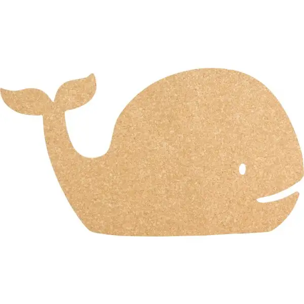 Securit Silhouette Whale Korktavla