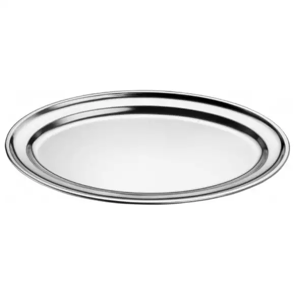 Serveringsfat rostfri oval 100x68cm Pintinox