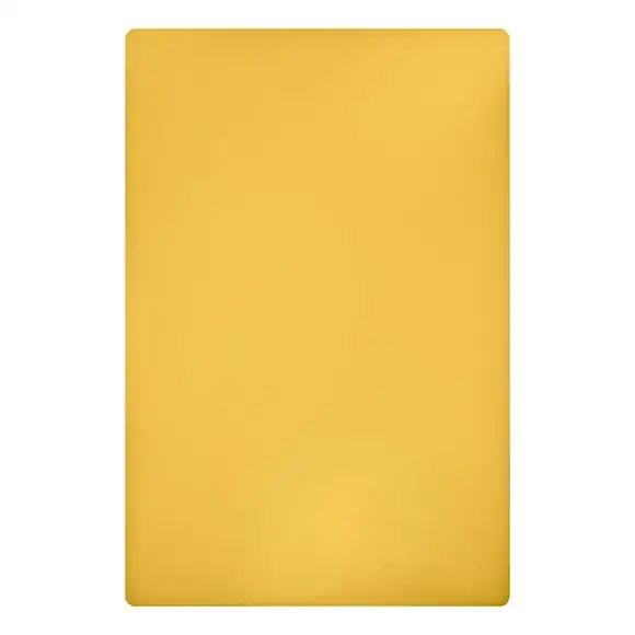 Skärbräda HDPE plast 49,5x35x2cm gul