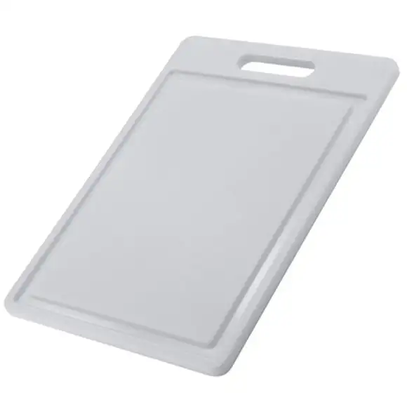 Skärbräda plast 35x25x1,2cm vit