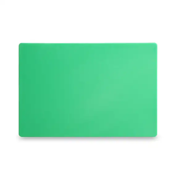Skärbräda plast 45x30x1,3cm grön Hendi