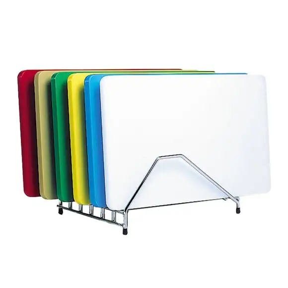 Skärbräda plast 50x30x2cm röd