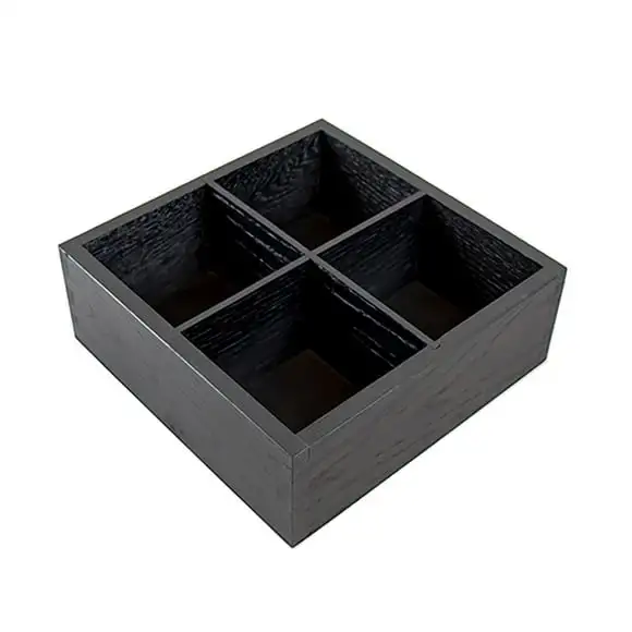 Telåda 20x20x7cm Black