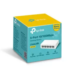 TP-LINK 5-portar 10/100 Mbps Desktop Network Switch LS1005 Unmanaged, Desktop