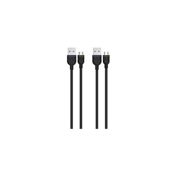 2x micro-USB + 2x MFi lightning kabelkit UNISYNK