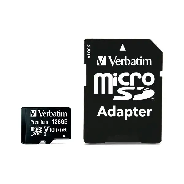 Minneskort Verbatim 128GB microSDXC Class 10